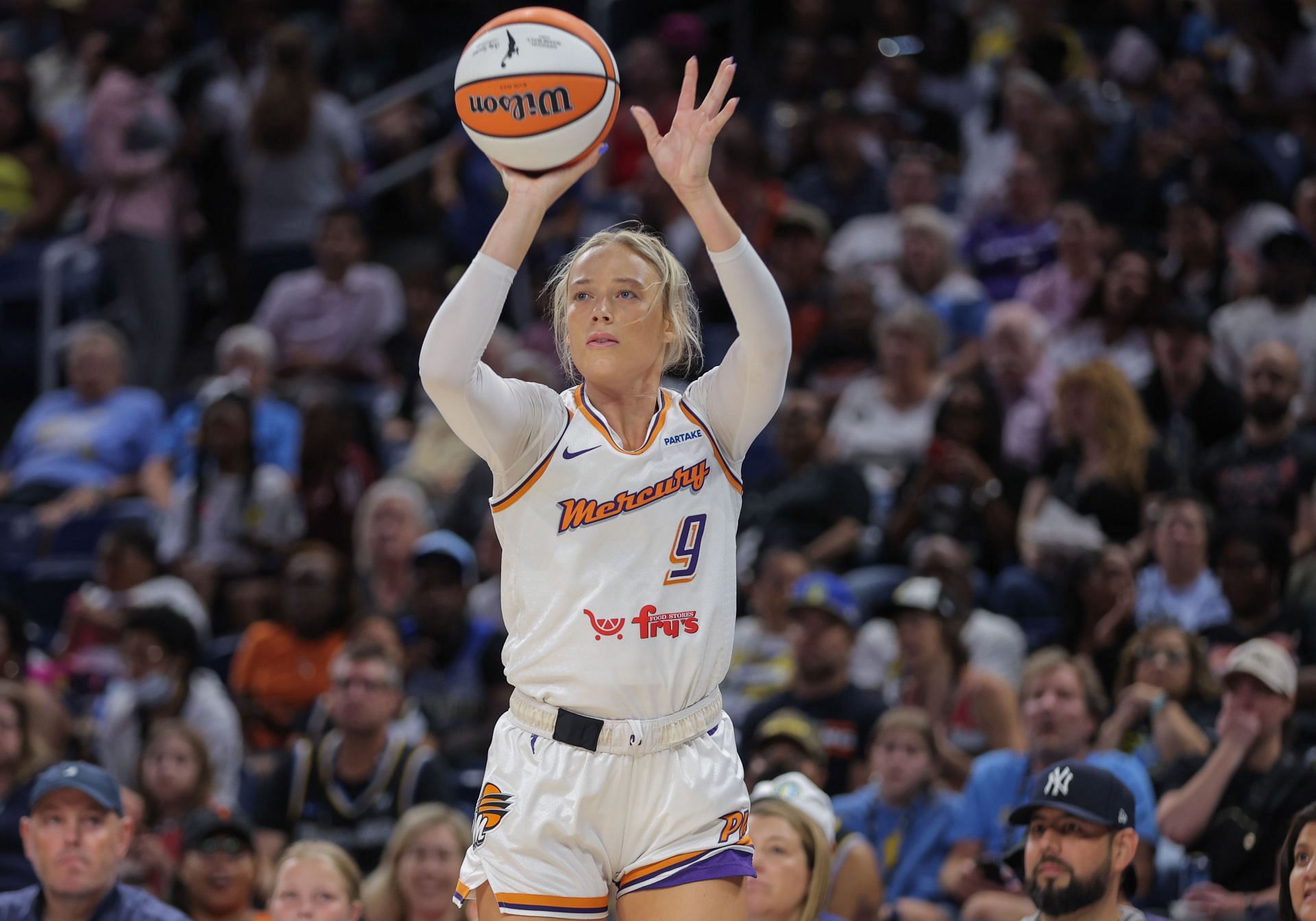 Sophie Cunningham #9 of the Phoenix Mercury - Source: Getty